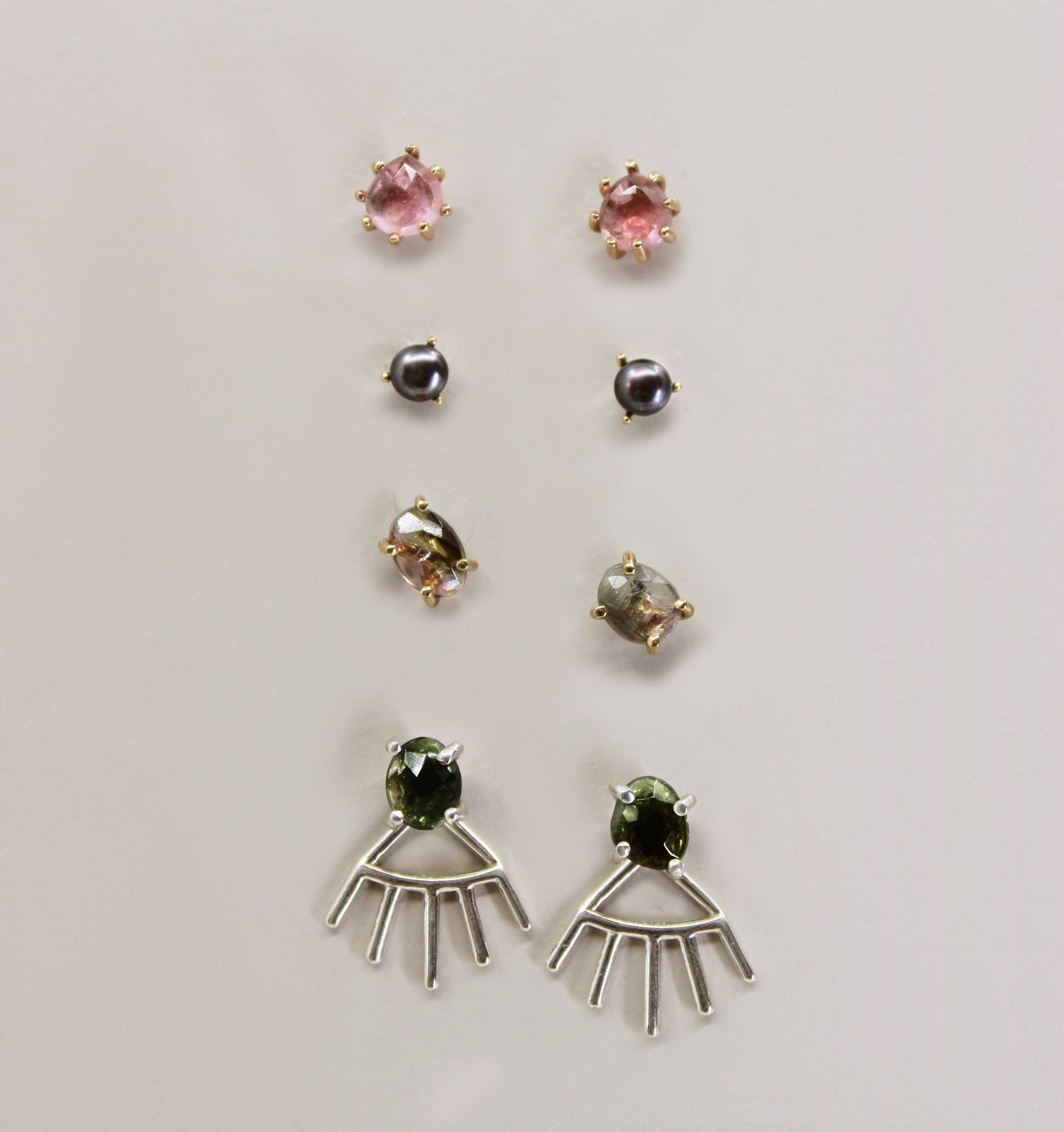 Tourmaline Studs