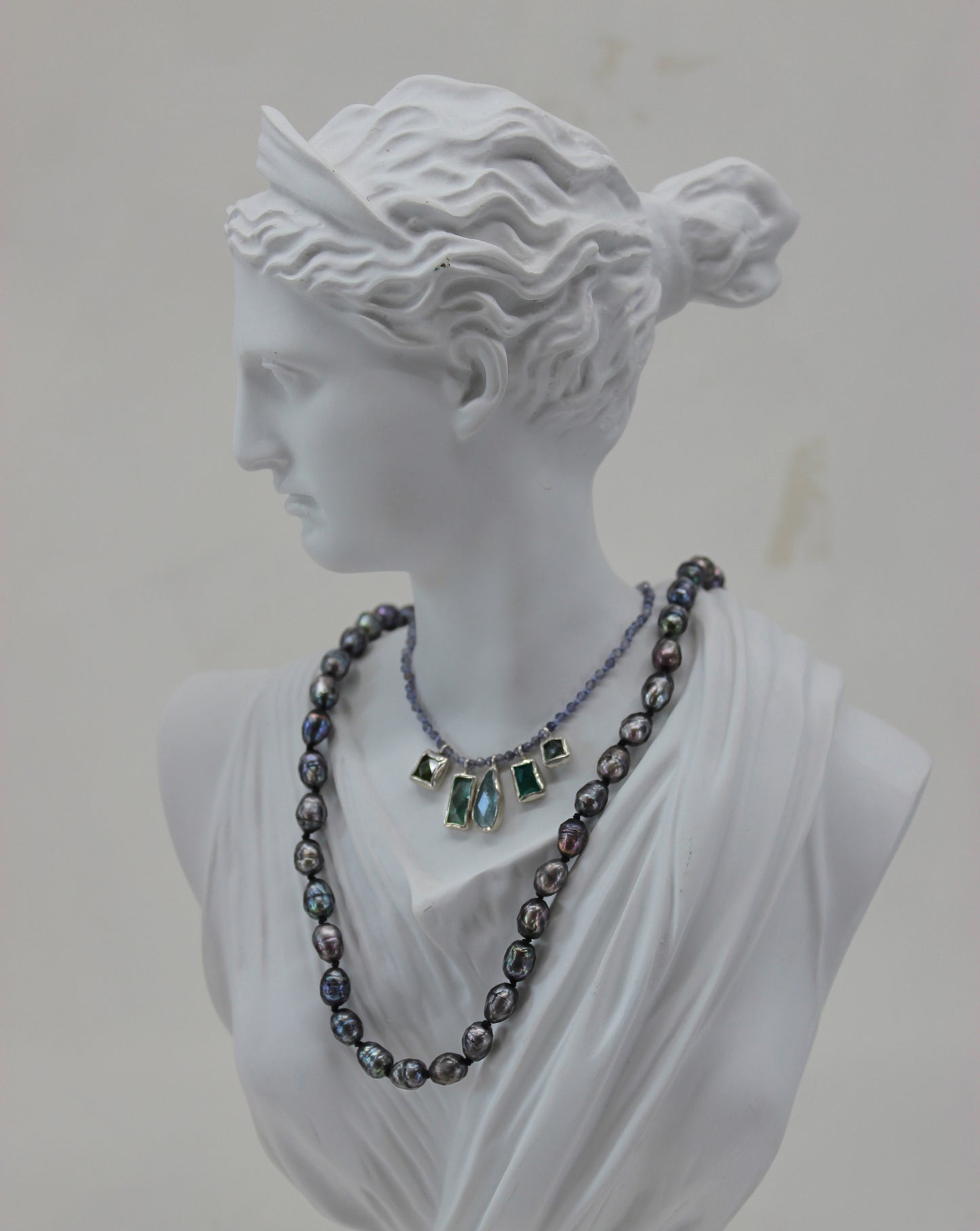 Black Pearl Necklace