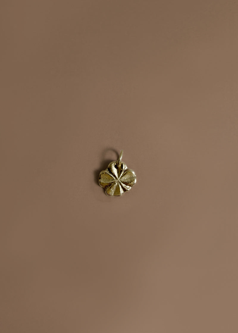 Gold Clover Charm