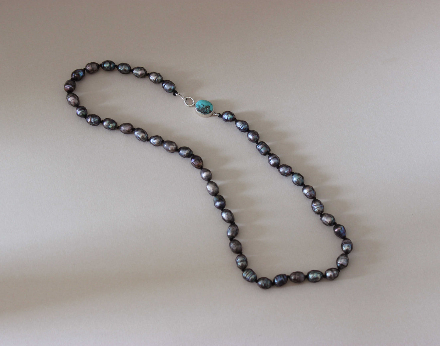 Black Pearl Necklace
