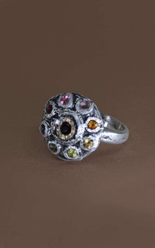 Tourmaline Halo Ring No. 1