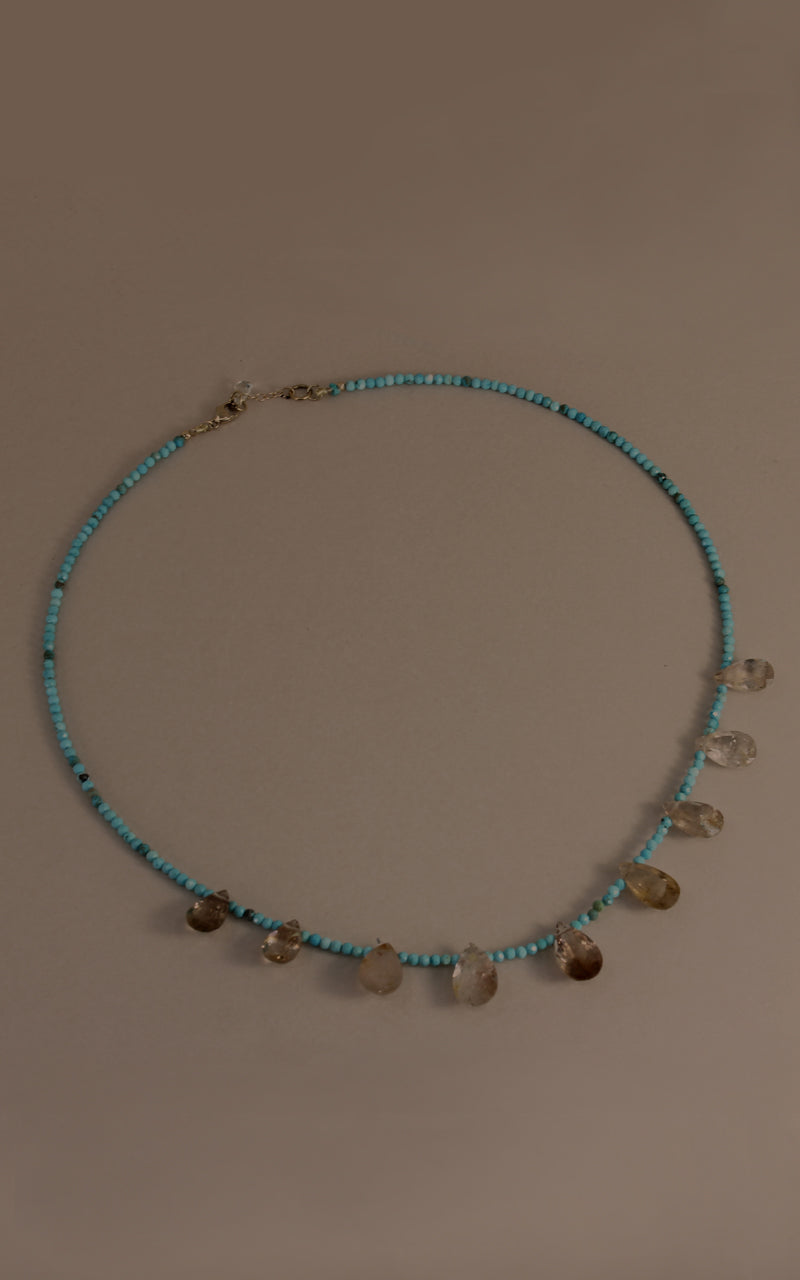 Topaz and Turquoise collar