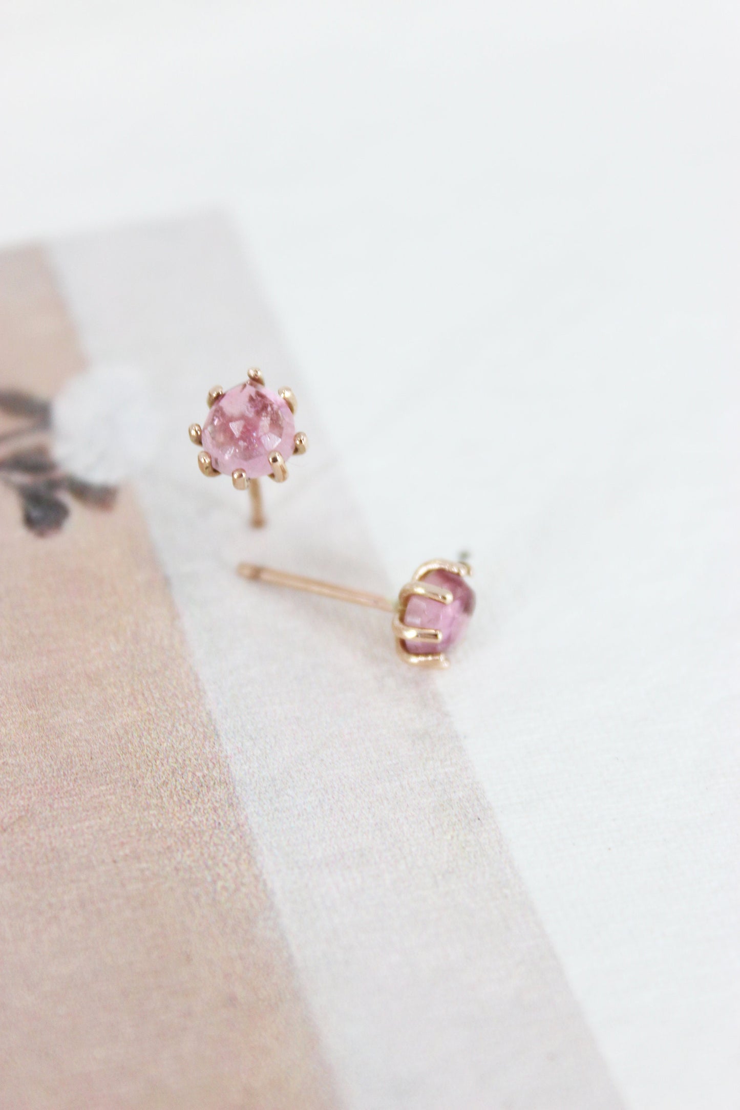 Gemstone Studs
