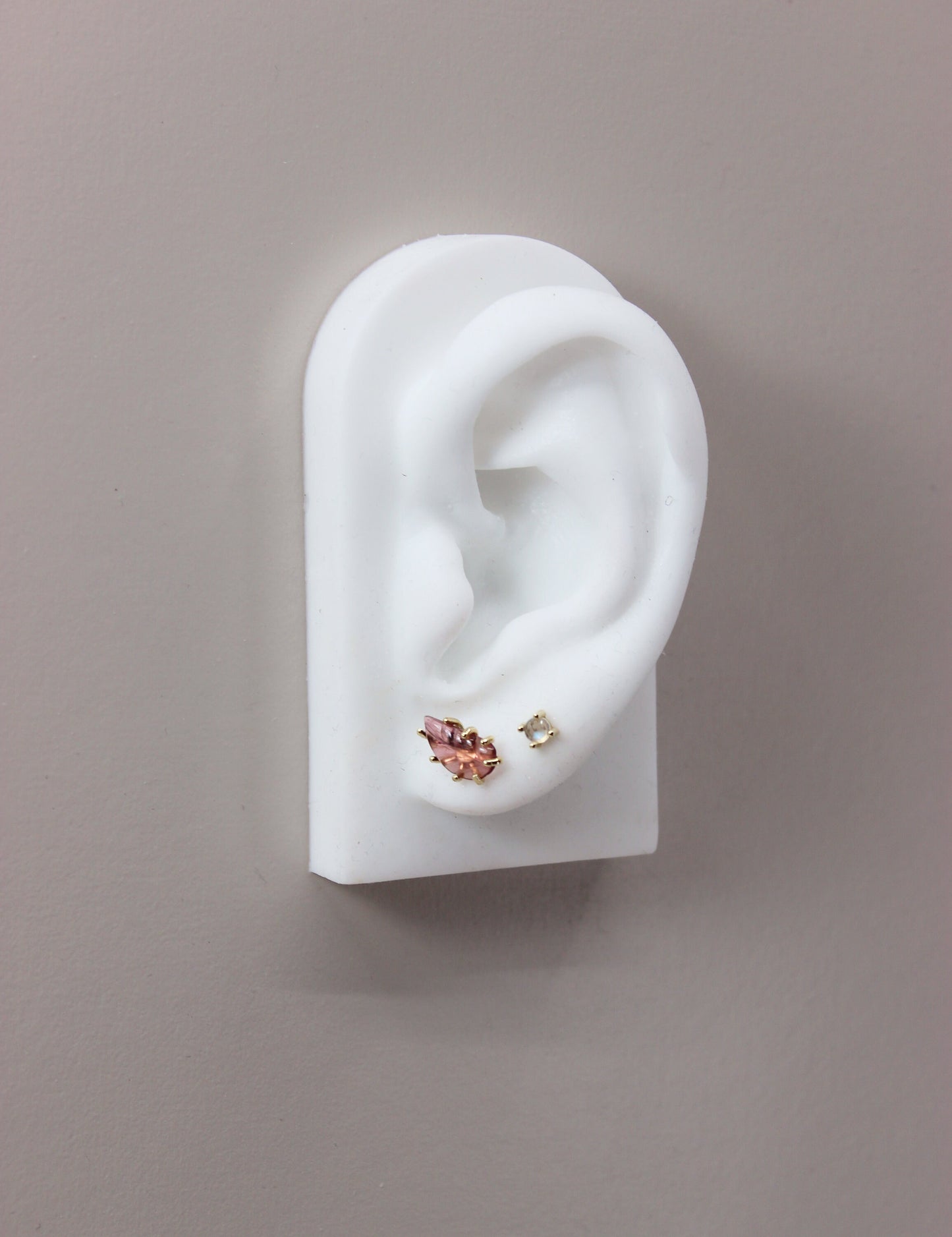 Mismatched Gemstone Studs