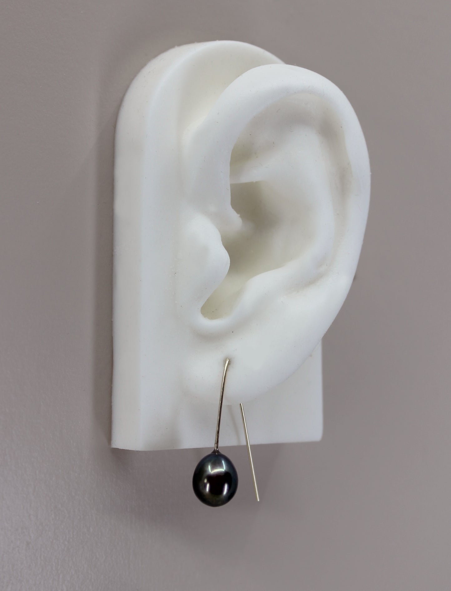 Gold Tahitian Pearl Hook Drops