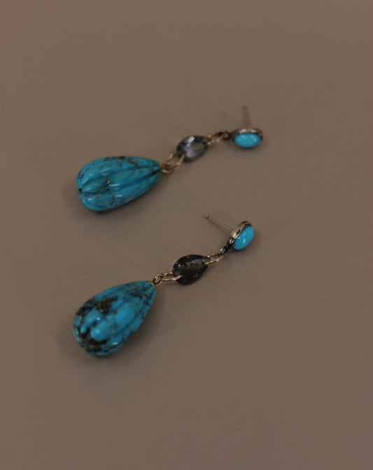 Turquoise Melon Drops