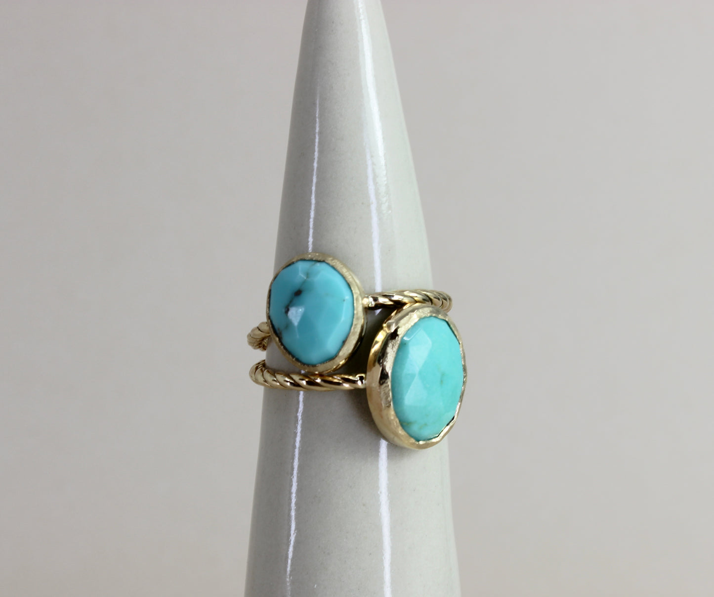 Gold Turquoise Ring