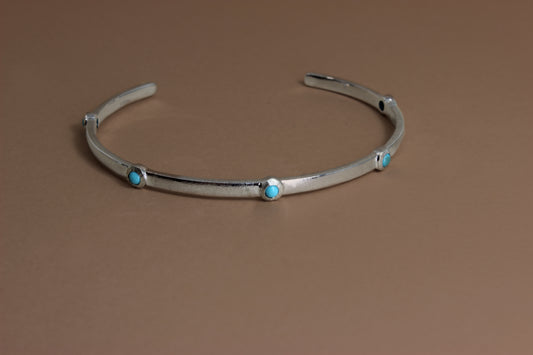 Sterling Turquoise Cuff