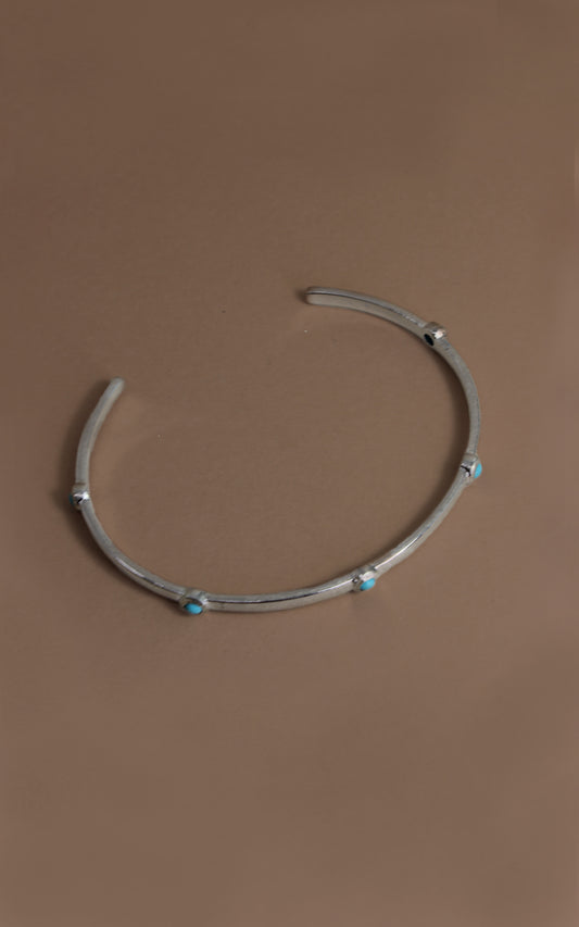 Sterling Turquoise Cuff